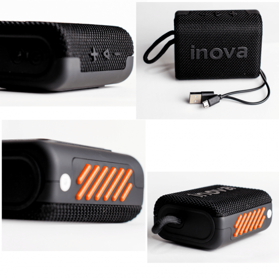 Caixa de Som inova Bluetooth Pequena Go 3 Potente