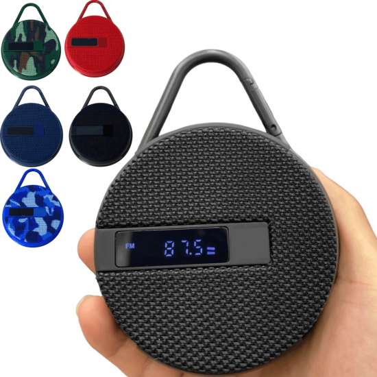 Caixa de som potente bluetooth ao ar livre escalada corrida