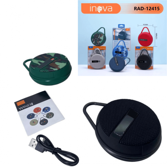 Caixa de som potente bluetooth ao ar livre escalada corrida