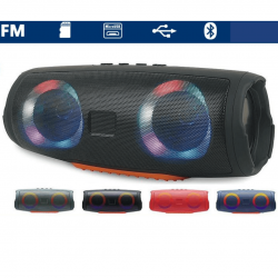Caixa de som potente original bluetooth led rgb