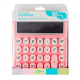 Calculadora Solar Colorida de Mesa 12 Digitos Grande Tela LCD Botão Redondo