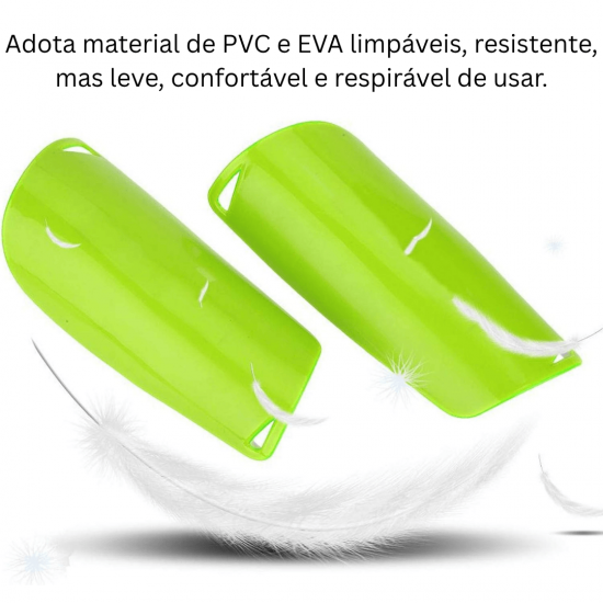 Caneleira Profissional Reforçada e Protetora Contra Impactos Ajustável: Adultos e Juvenil