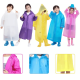 Capa de chuva infantil menino menina com capuz