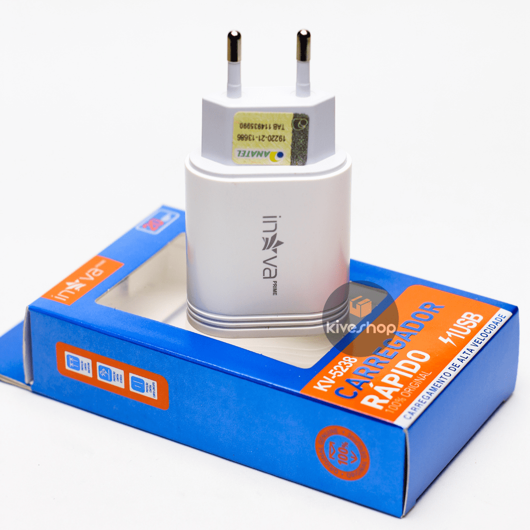 Carregador Celular USB Rápido Turbo 20w Qc 3.0