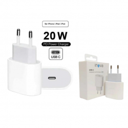 Carregador De iPhone Fonte + Cabo Carregamento Rápido Turbo PD 20w- Power carregamento