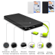 Carregador Portátil Power Bank 10000mah com adaptador iPhone,V8