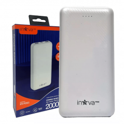Carregador Portátil Power Bank 20000mah 2 Saídas Rápido
