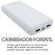Carregador Portátil Power Bank 20000mah 2 Saídas Rápido