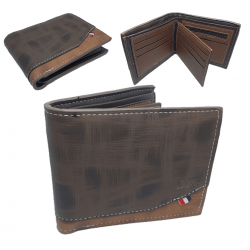 Carteira Masculina Com Alta Capacidade, cor  Fosca,  Presente ideal Para Namorado, Marido E Pai