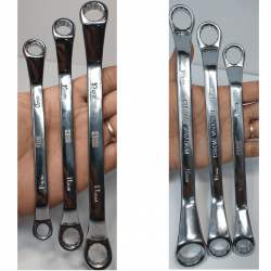 Chave Estriadas Estrela Profissional Cromo-Vanádio Diversos Tamanhos 8 a 19mm
