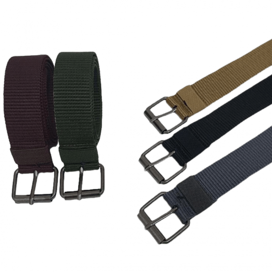 Cinto De Lona Homem Simples De Nylon Calças De Cowboy