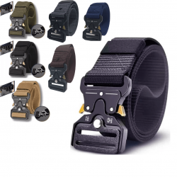Cinto Largo Masculino Nylon e Engate Rápido