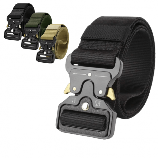 Cinto Largo Masculino Nylon e Engate Rápido