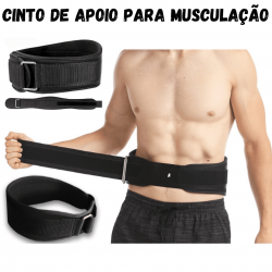 Cinturão Musculação Academia Agachamento Cinto