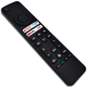 Controle compatível com TV Smart Aiwa AW-TV-32-BL-01, 43, 50