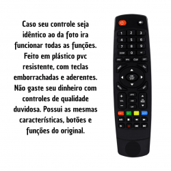 Controle Duosat Troy Hd