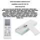 Controle Para Ar Condicionado Gree Split Hi Wall Contura 4G Minisplit Hi Wall Trane e Garden