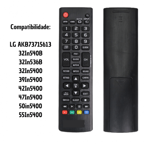 CONTROLE PARA TV LCD 32ln540b 42ln5400 50ln540