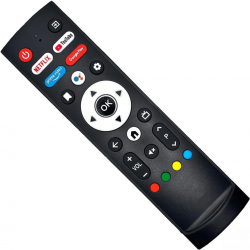Controle Remoto Aiwa Para Tv 32/43/50 Android Aws-tv-50-bl-02-a