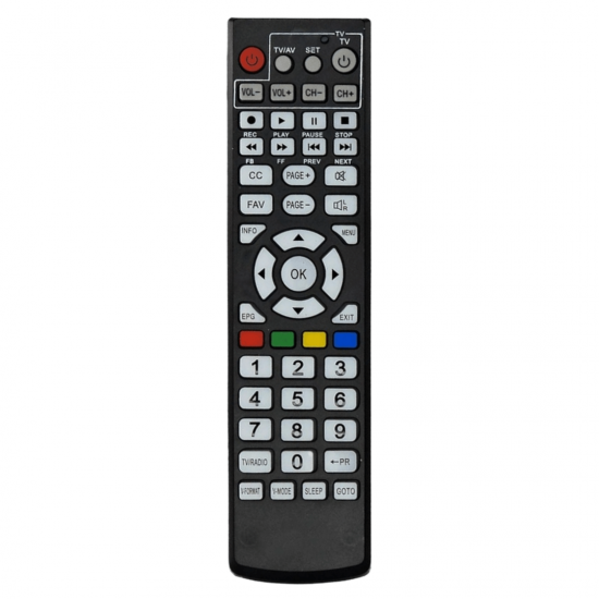 Controle Remoto Century Midia Box Shd7100 Receptor Digital