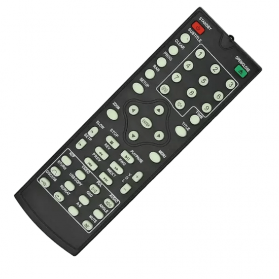 Controle Remoto compatível Amvox Dvd Amd290