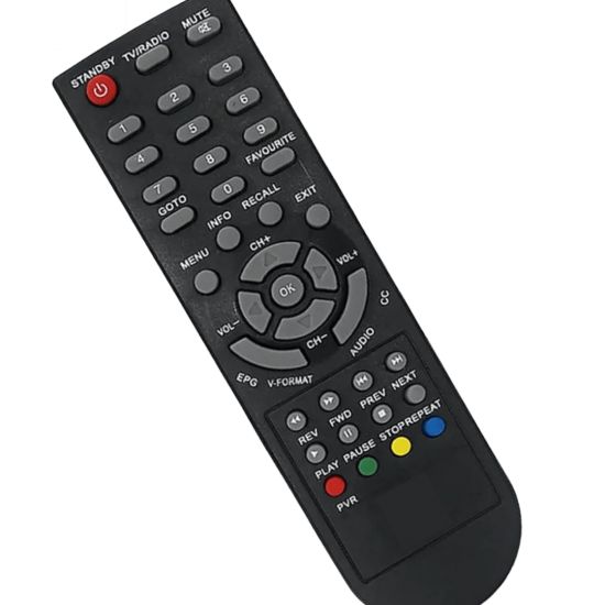 CONTROLE REMOTO COMPATIVEL CONVERSOR AQUARIO VC-A8132