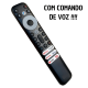 Controle remoto compativel tv smart tcl 4k com comando de voz 55p725, 65p725, 75p725