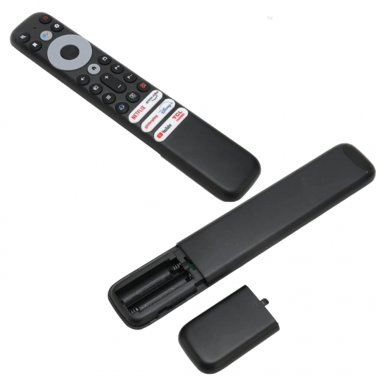 Controle remoto compativel tv smart tcl 4k com comando de voz 55p725, 65p725, 75p725