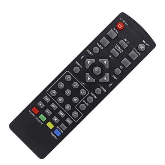 Controle Remoto Conversor Digital Aquário Dtv-5000