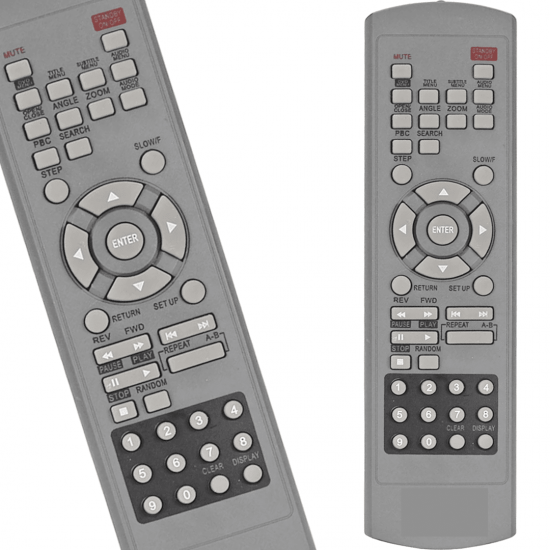 Controle Remoto Para Dvd Lenoxx Mod Dv-401/DV-406