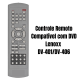 Controle Remoto Para Dvd Lenoxx Mod Dv-401/DV-406