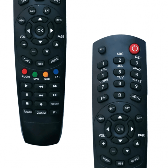 Controle Remoto para Receptor Alphasat Chroma Hd