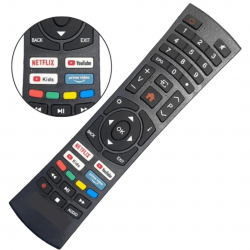 Controle Remoto Para Tv Multilaser Led Smart 4k Tl032 TL039 32, 50 e 55 POLEGADAS