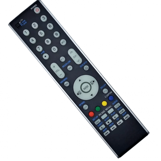 Controle Remoto Para TV Semp Toshiba LCD Série Regza 32AL800DA/ 32CV650DA/ 32RV700WDA