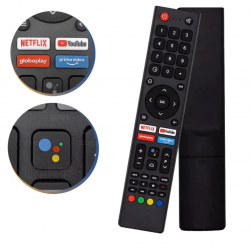 Controle remoto pra tv smart philco com comando de voz ptv32e20agbl ptv40g71agbl ptv43agcg70blf