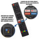 Controle remoto pra tv smart philco com comando de voz ptv32e20agbl ptv40g71agbl ptv43agcg70blf