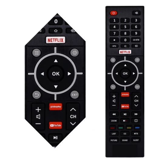Controle Remoto Tv Led Semp Ct-6810 / L32s3900s / L39s3900fs