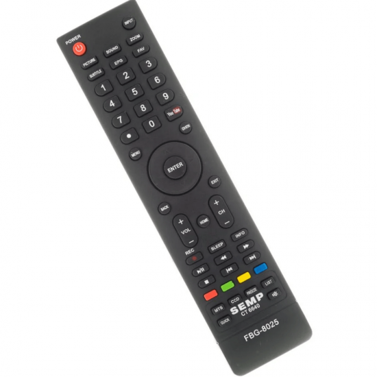 Controle Remoto Tv Semp Toshiba LED/LCD Ct-6640