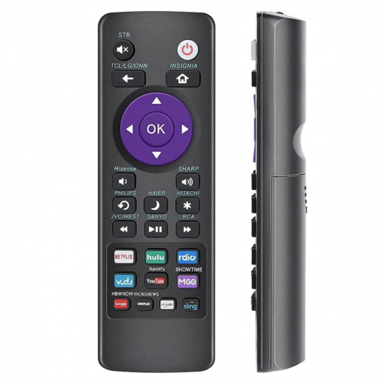 Controle Remoto universal Compativel ROKU E TV ROKU AOC PHILCO SEMP