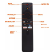 CONTROLE REMOTO XIAOMI COM COMANDO DE VOZ MI BOX S Mi Stick TV Mi Box 3 Mi Stick TV 4K