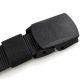 kit 10 Cintos largo masculino nylon fivela de plástico