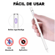 Caneta Touch Screen Ponta Fina Desenho iPad iPhone Android