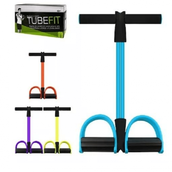 Extensor Elástico Exercícios Academia Ginástica Tensão Forte Faixa Elástica de Resistência com Corda para Puxar MBFIT