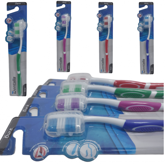 ESCOVA DENTAL ADULTA DURA PCT C/12UNDS