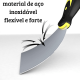 Espátula Pedreiro Pintor Aço Inox Profissional Cabo Em Borrachado