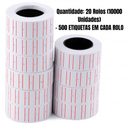 Etiqueta para precificação 10000 Etiquetas Para Etiquetadora