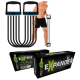 Extensor Peitoral Multifuncional De Elástico Com Ajuste De Intensidade 5 Níveis Braço Biceps Triceps Ombro Costas