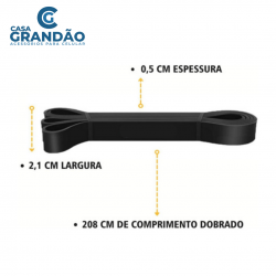 FAIXA ELASTICA SUPER BAND MODERADA MB57196