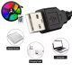 Fita De Led 5M USB  Rgb Colorido 5 M/3M Com Controle Remoto 5V