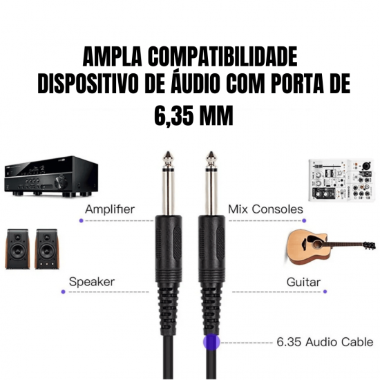 FL0387 CABO DE AUDIO P10 X P10